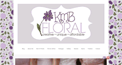 Desktop Screenshot of kmbfloral.com